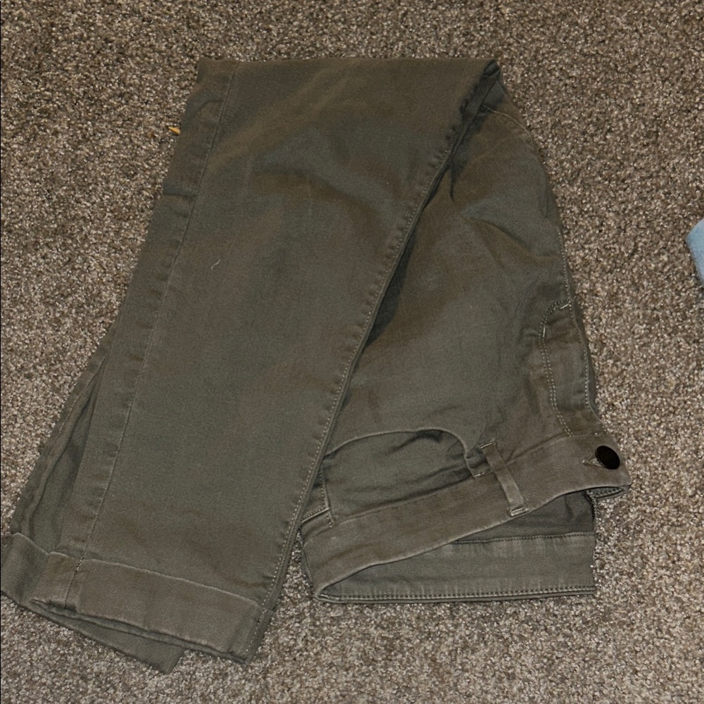 LOFT Olive Green Pants